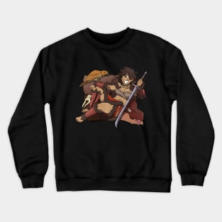 Barbarian Girl Crewneck Sweatshirt